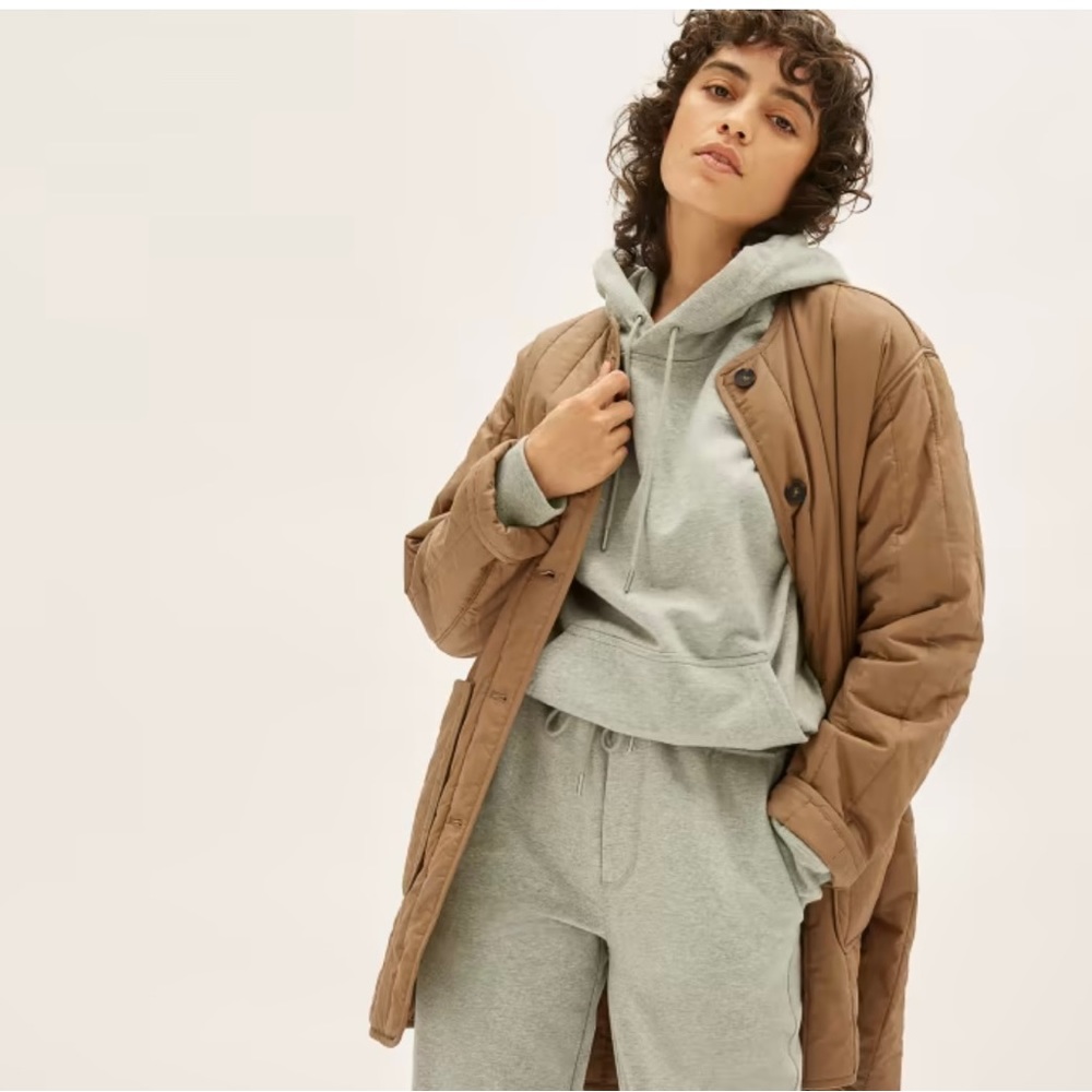 Everlane The Cotton Quilted Jacket